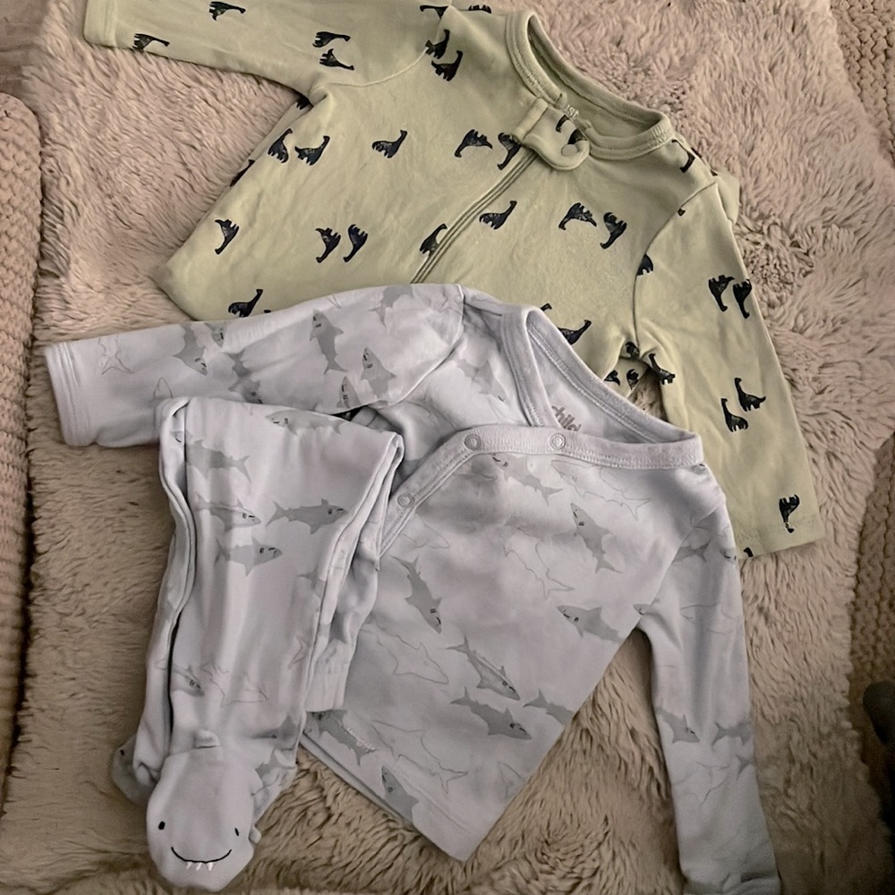 Carters Baby Pajamas 3/6mths